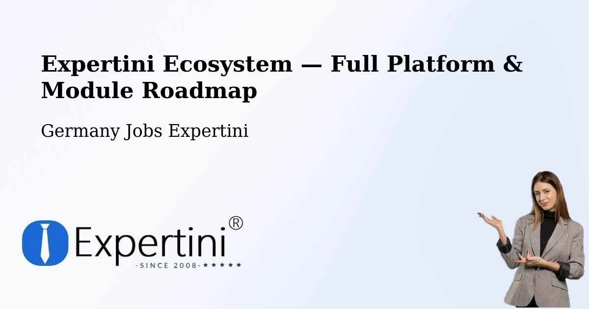 Expertini Ecosystem — Full Platform & Module Roadmap – Hallenberg