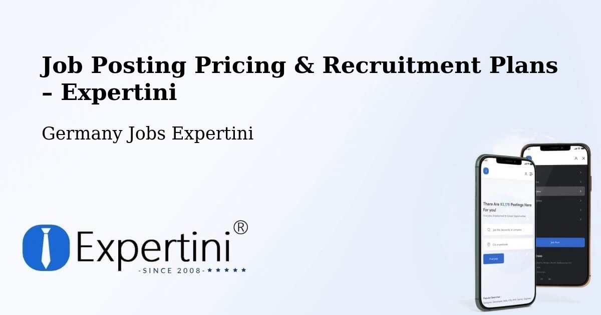 Job Posting Pricing & Recruitment Plans – Hallenberg - Hallenberg, Germany Jobs Expertini