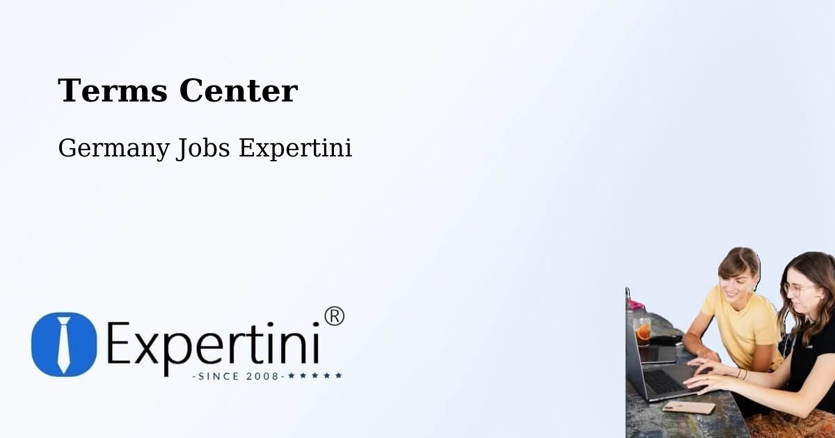 Terms Center - Germany Jobs Expertini